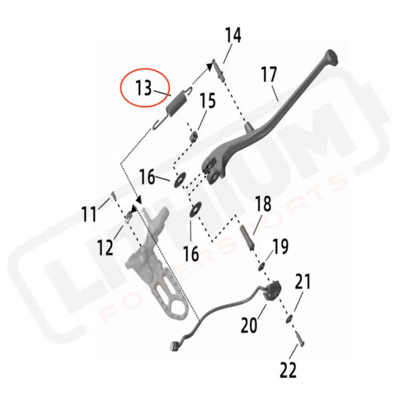 Ultra Bee Kickstand Spring