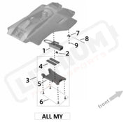 Surron Ultra Bee OEM Parts Diagram - T-BOX