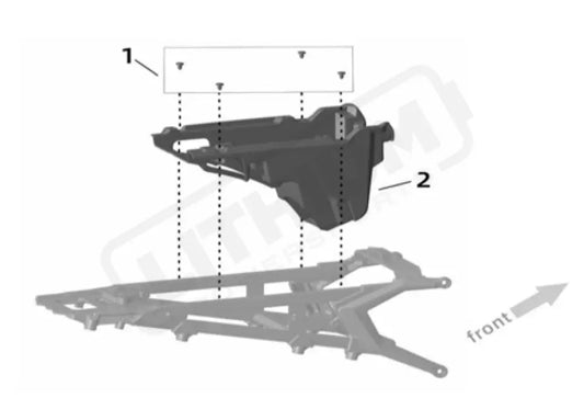 Surron Ultra Bee OEM Subframe Storage Case - Lithium Powersports