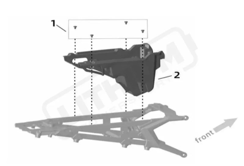 Surron Ultra Bee OEM Subframe Storage Case - Lithium Powersports