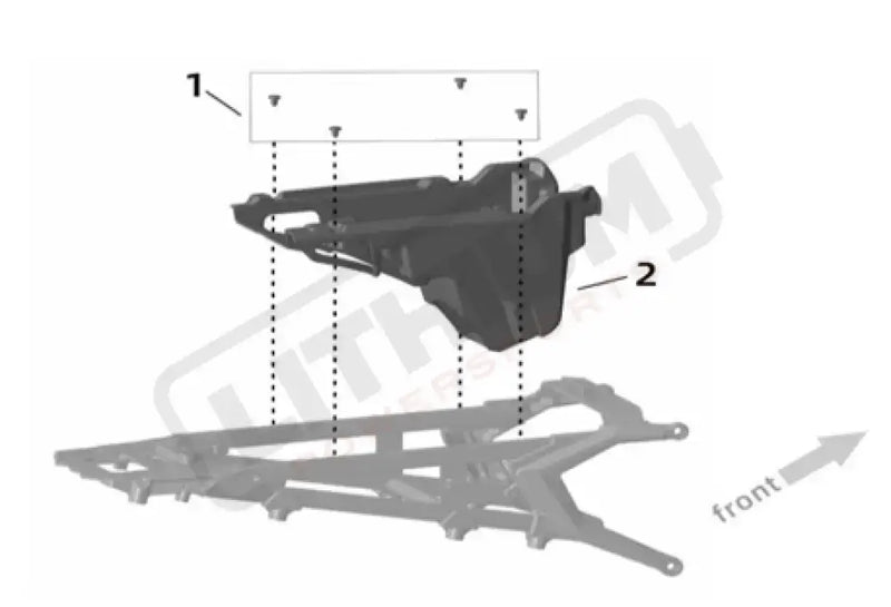 Surron Ultra Bee OEM Subframe Storage Case - Lithium Powersports