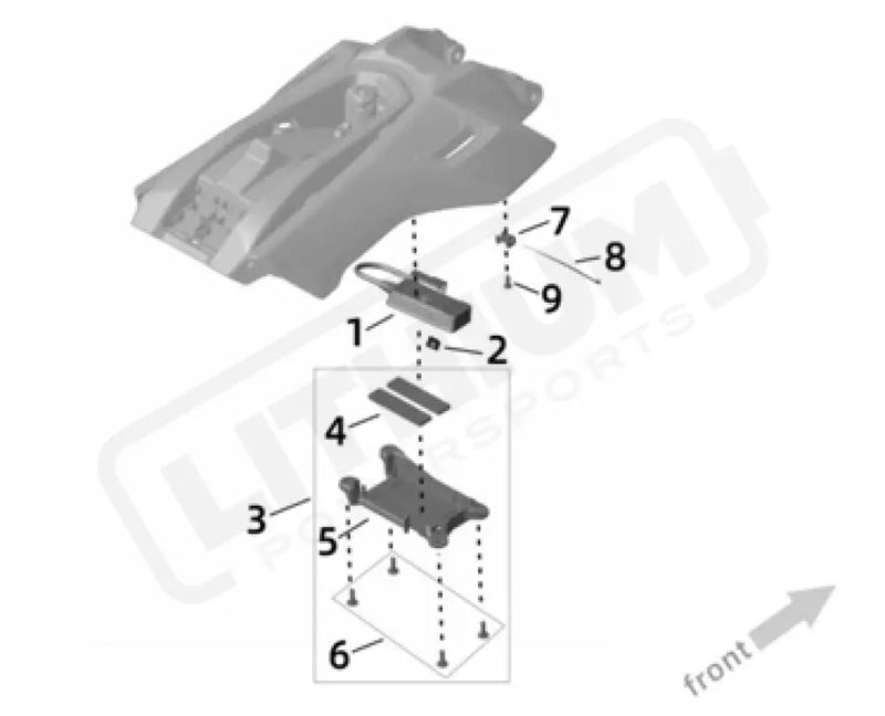 Surron Ultra Bee OEM T - BOX Case Assy. - Lithium Powersports