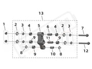 Surron Ultra Bee OEM Triangular Cantilever Assy. eParts