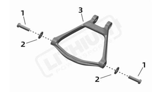 Surron Ultra Bee OEM Triangular Linkage - Lithium Powersports