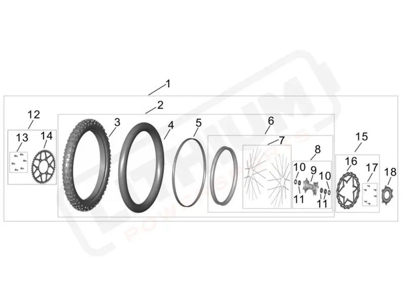 Surron Ultra Bee OEM Wheel Speed Sensor eParts