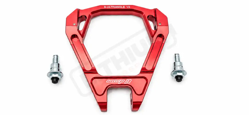 Surron Ultra Bee Triangles V2 (Fits Sirris Shock) - Red