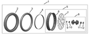 Surron Hyper Bee OEM Rim Band 12-20 eParts