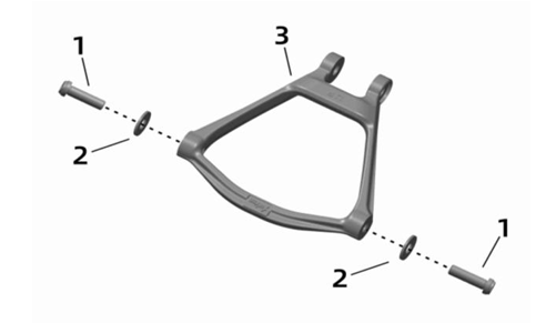 Surron Ultra Bee OEM Triangular Linkage eParts