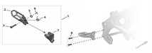 Surron Ultra Bee OEM R Footpeg Bracket eParts