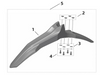 Surron Ultra Bee OEM Front Fender Assy. (Black) eParts