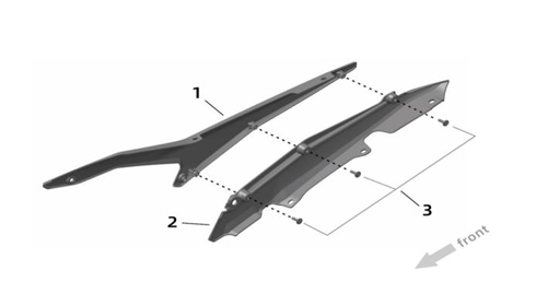 Surron Ultra Bee OEM R Subframe Shroud eParts