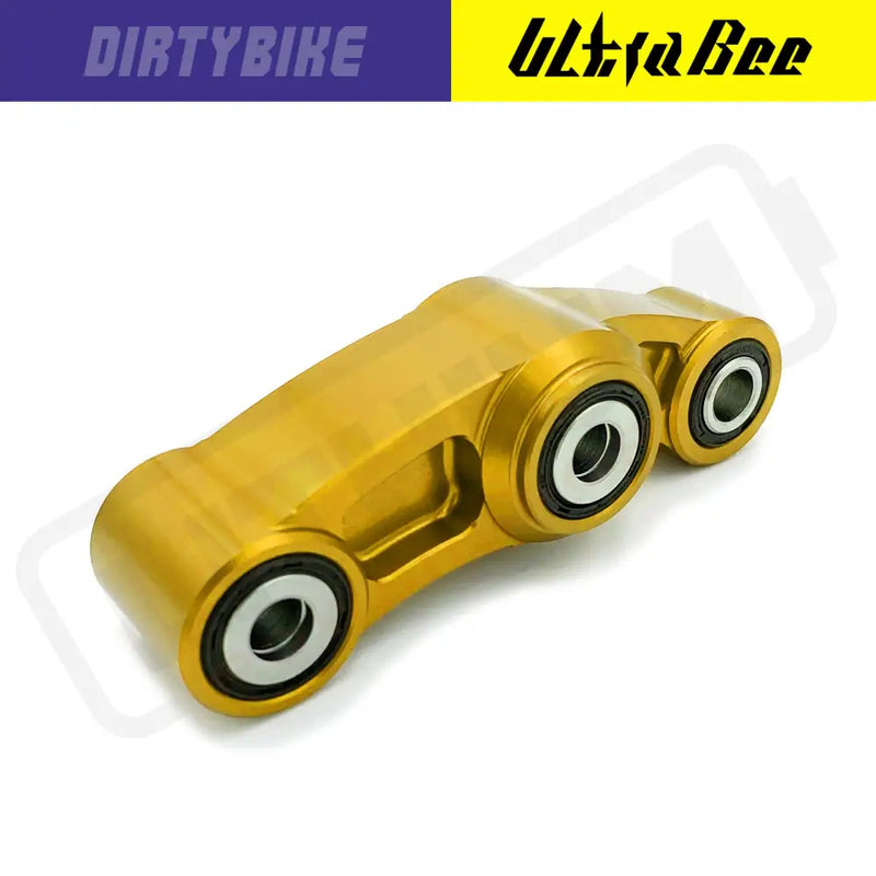 Suspension Linkage CNC Aluminum | Surron Ultra Bee - Gold - Suspension Linkage