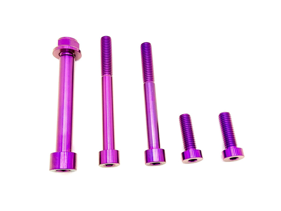 Titanium Surron Talaria MX3 MX4 6 Piece Custom Motor / Gearbox Titanium Kit Talaria Suspension/ Linkage Kits