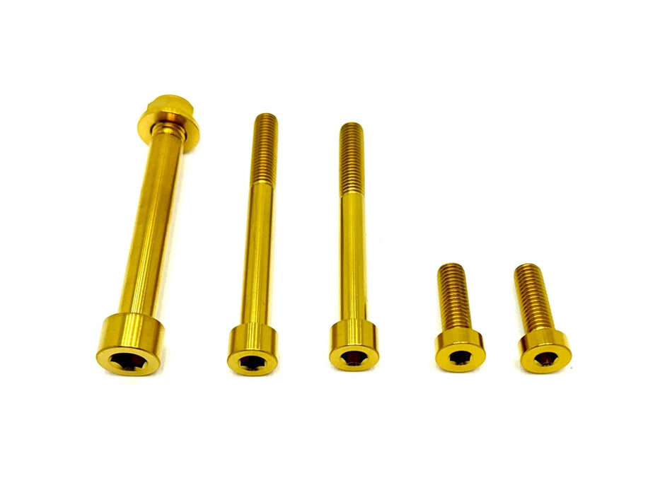 Titanium Surron Talaria MX3 MX4 6 Piece Custom Motor / Gearbox Titanium Kit Talaria Suspension/ Linkage Kits