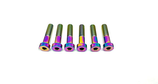 Titanium Surron Talaria Sting R MX4 8 Piece Custom Gearbox Titanium Bolt Kit Rainbow Talaria Suspension/ Linkage Kits
