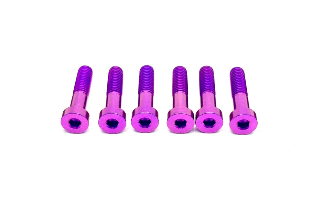 Titanium Surron Talaria Sting R MX4 8 Piece Custom Gearbox Titanium Bolt Kit Purple Talaria Suspension/ Linkage Kits