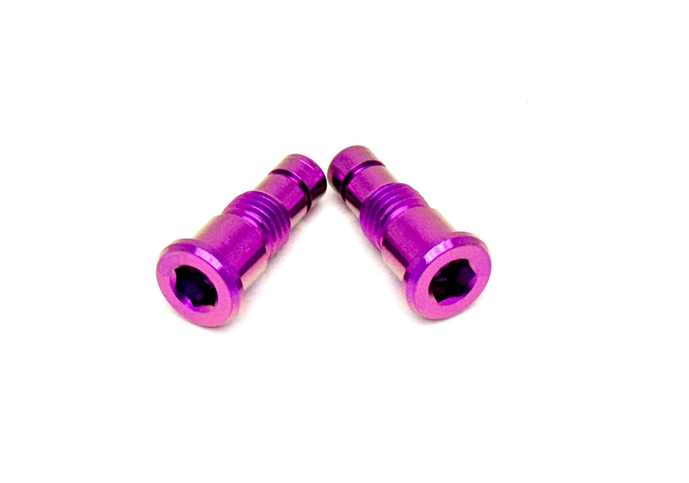 Titanium Surron Titanium Battery Lid Bolts - Talaria Sting R MX4 (Two Pcs) Purple Talaria MX4 Battery lid Pins