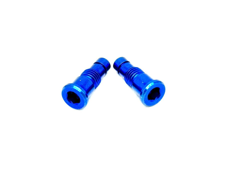 Titanium Surron Titanium Battery Lid Bolts - Talaria Sting R MX4 (Two Pcs) Blue Talaria MX4 Battery lid Pins