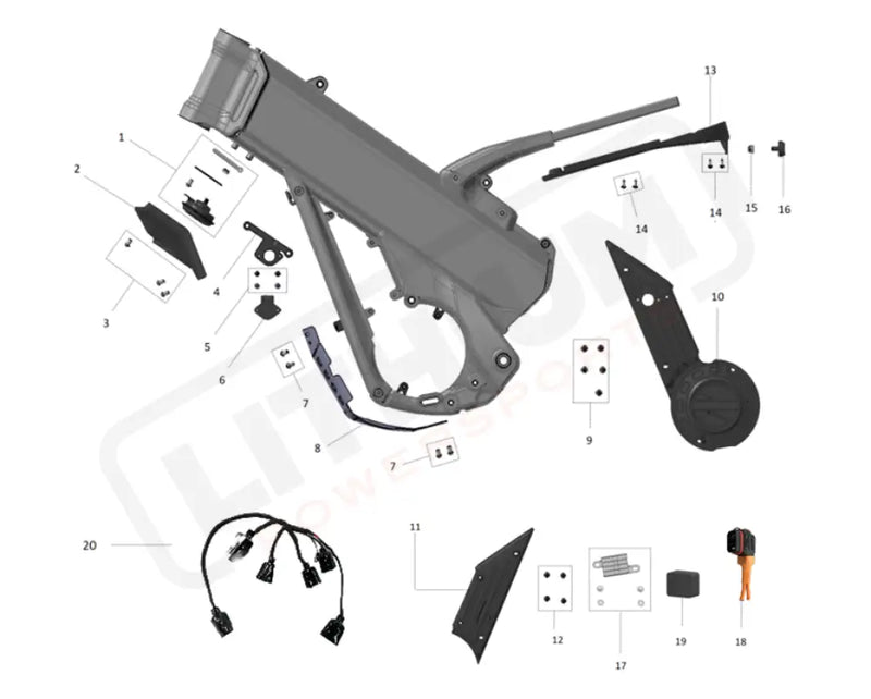 Talaria X3 Complete Harness Assy Talaria xXx-X3 - Electrical