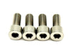 Titanium Surron Talaria XXX Seat Subframe or Foot Peg Titanium Bolts (4) Silver (raw) / Seat Subframe XXX Seat Subframe