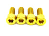 Titanium Surron Talaria XXX Seat Subframe or Foot Peg Titanium Bolts (4) Gold / Seat Subframe XXX Seat Subframe