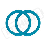 The Float Life Savers Rim/Hub Protection - GT/GT-S/Antic / Teal Retro 64 - Rim Protector