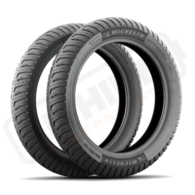 Tire Reinf City Extra Front/rear 2.50 - 17 43p Tt - Lithium Powersports