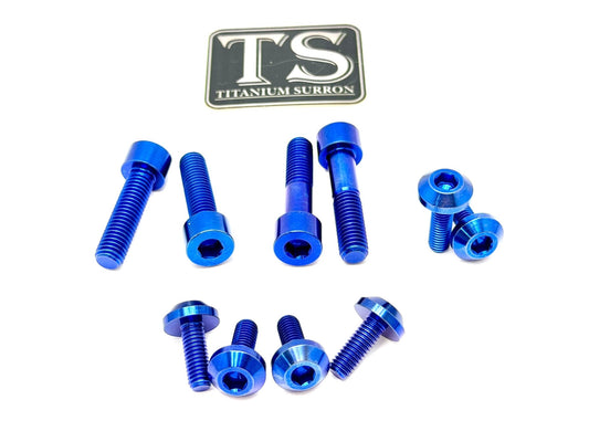Titanium Bash Guard/ Skid Plate Bolts - EMoto