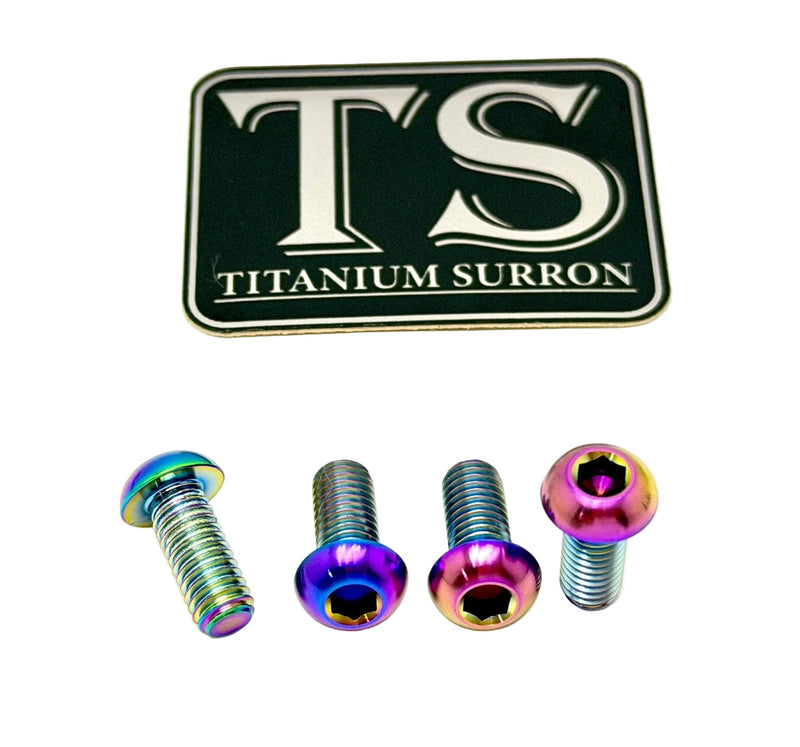 Titanium Bash Guard/ Skid Plate Bolts - EMoto