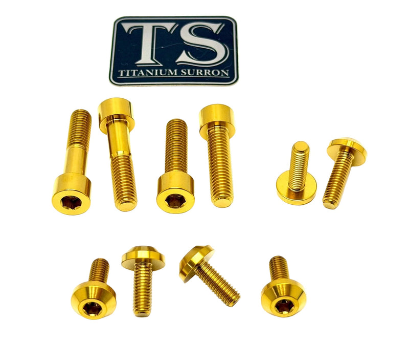 Titanium Bash Guard/ Skid Plate Bolts - EMoto