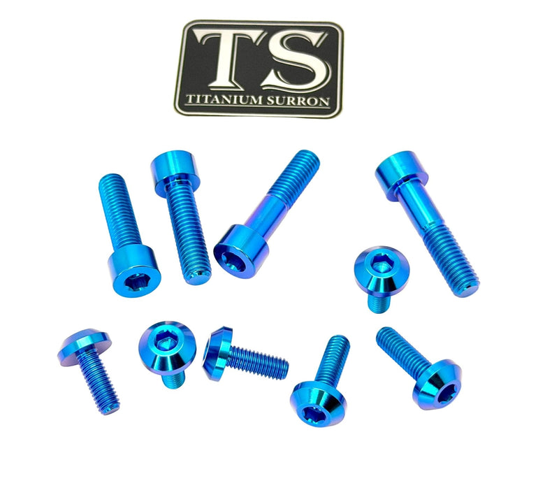Titanium Bash Guard/ Skid Plate Bolts - EMoto