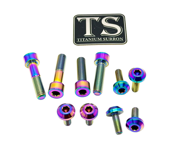 Titanium Bash Guard/ Skid Plate Bolts - EMoto
