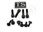 Titanium Bash Guard/ Skid Plate Bolts - EMoto - Black / Surron Ultra Bee (10 pcs) - Hardware