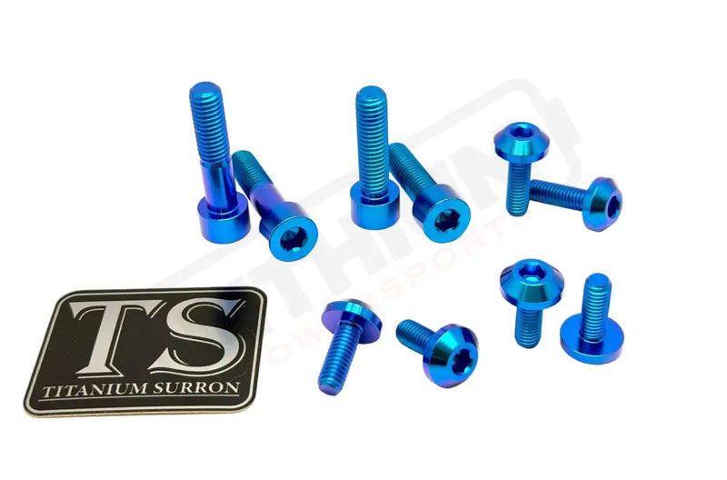 Titanium Bash Guard/ Skid Plate Bolts - EMoto - Hardware