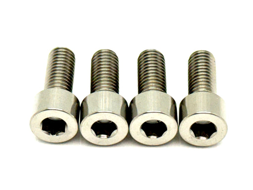 Titanium Surron Titanium Bash Guard/ Skid Plate Bolts - Surron LBX and Segway (Set of 4) Silver (raw) Bash Guard
