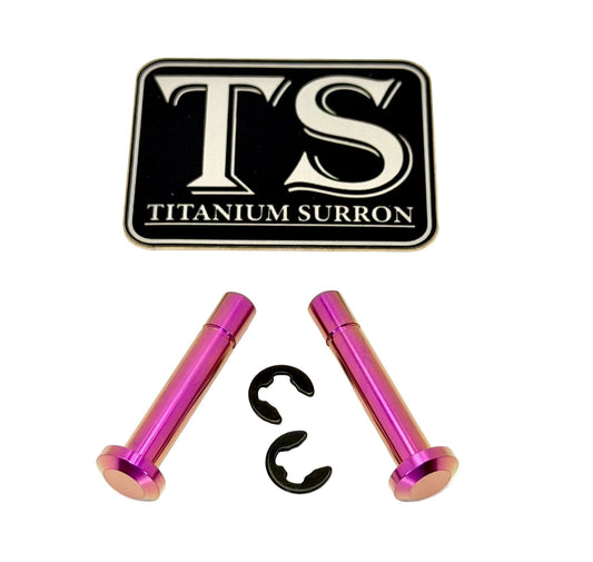 TS Titanium Battery Lid Pins - Surron LBX, Segway X-260