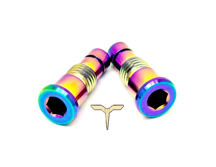 Titanium Surron Titanium Battery Lid Bolts - Talaria Sting R MX4 (Two Pcs) Rainbow Talaria MX4 Battery lid Pins