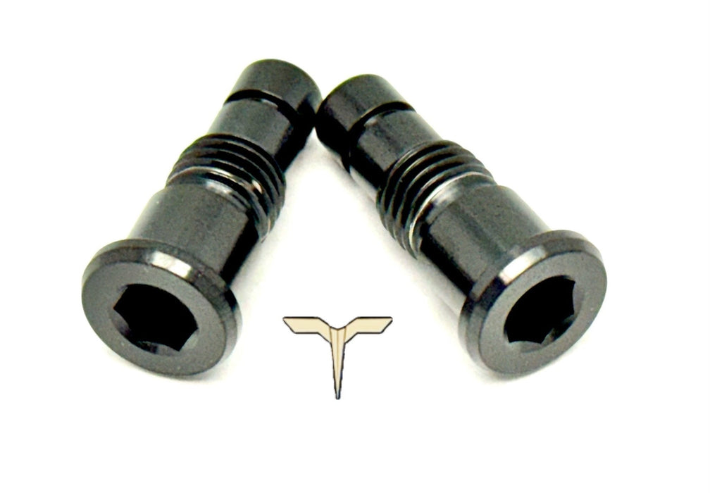 Titanium Surron Titanium Battery Lid Bolts - Talaria Sting R MX4 (Two Pcs) Black Talaria MX4 Battery lid Pins