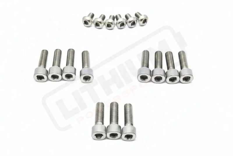 Titanium Bolt Kit Tech Suspension E39 Fork by Formula - Silver (raw) - Titanium Bolts