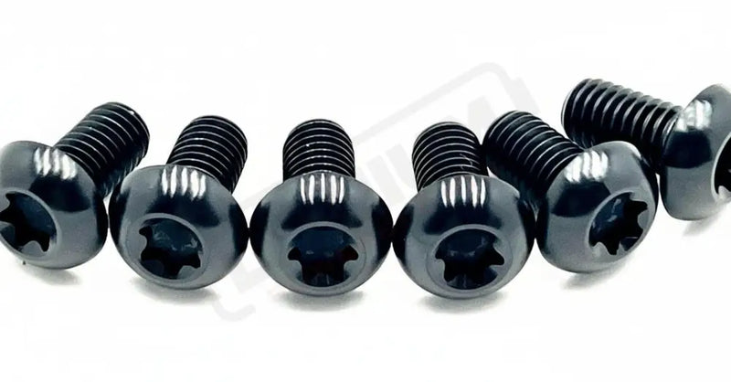 Titanium Bolts for Fork Plastics/ Guards (Most Forks) Fork Plastics bolts