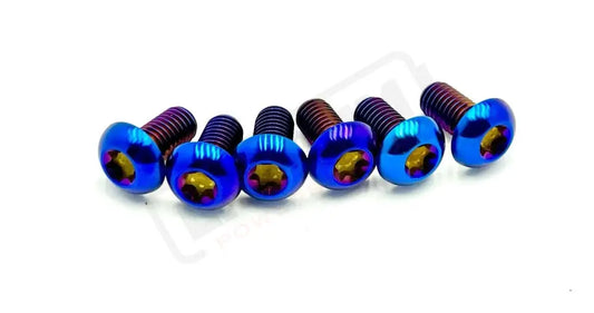 Titanium Bolts for Fork Plastics/ Guards (Most Forks) Fork Plastics bolts