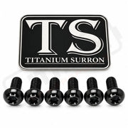 Titanium Bolts for Fork Plastics/ Guards (Most Forks) - Black / FastAce - KKE (OEM LBX) - RFloXa - Altis Sigma (OEM)