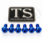 Titanium Bolts for Fork Plastics/ Guards (Most Forks) - Blue / FastAce - KKE (OEM LBX) - RFloXa - Altis Sigma (OEM)