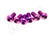 Titanium Bolts for Fork Plastics/ Guards (Most Forks) - Purple / FastAce - KKE (OEM LBX) - RFloXa - Altis Sigma (OEM)