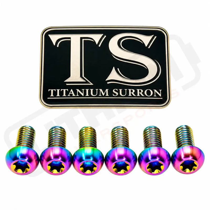 Titanium Bolts for Fork Plastics/ Guards (Most Forks) - Rainbow / FastAce - KKE (OEM LBX) - RFloXa - Altis Sigma (OEM)