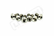 Titanium Bolts for Fork Plastics/ Guards (Most Forks) - Silver (raw) / FastAce - KKE (OEM LBX) - RFloXa - Altis Sigma
