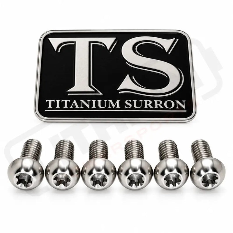 Titanium Bolts for Fork Plastics/ Guards (Most Forks) - Silver (raw) / FastAce - KKE (OEM LBX) - RFloXa - Altis Sigma