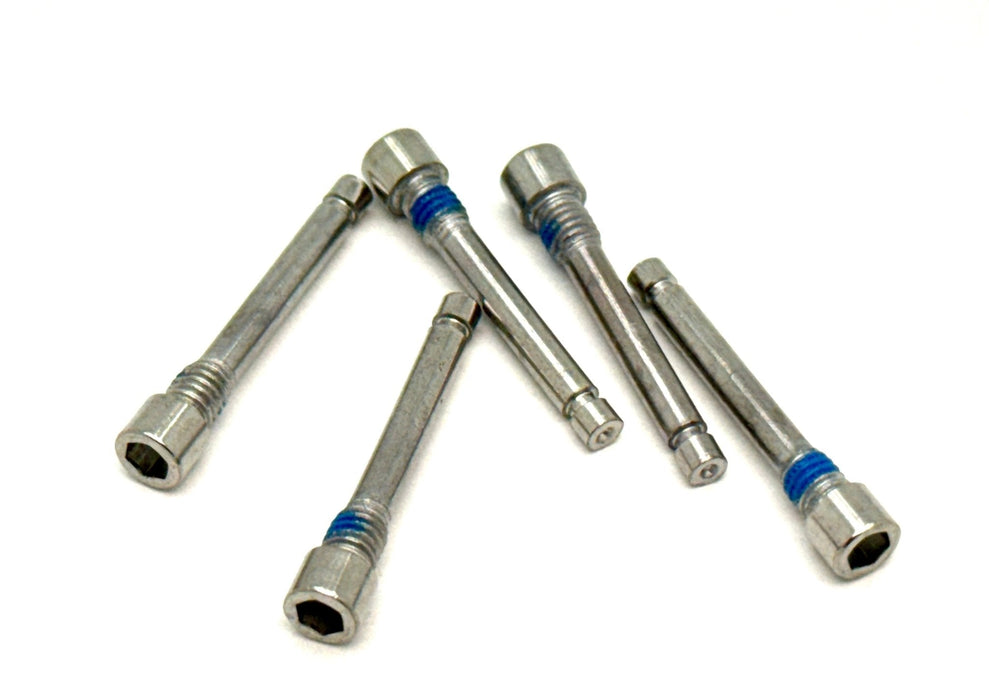 Titanium Surron Brake-Pad Screws/ Pins - Surron LBS LBX Segway X160 X260 Talaria Silver (raw) Brake Caliper Brake Pad