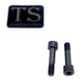 Titanium Surron Titanium Custom Triangle Bolts - Surron LBX Segway X260 Black / Socket head bolt (OEM style with custom