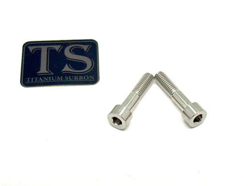 Titanium Surron Titanium Custom Triangle Bolts - Surron LBX Segway X260 Silver / Socket head bolt (OEM style with